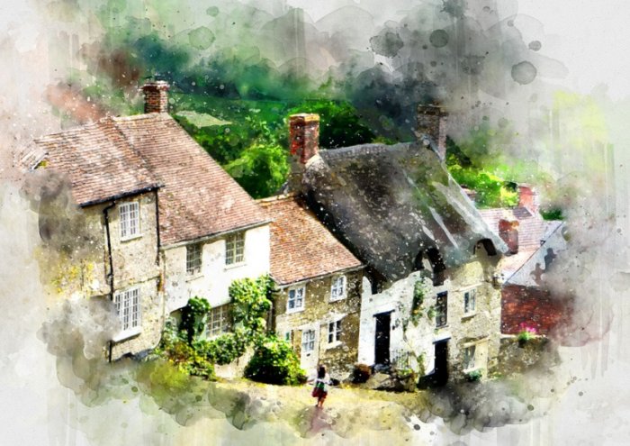 Shaftsbury Watercolour